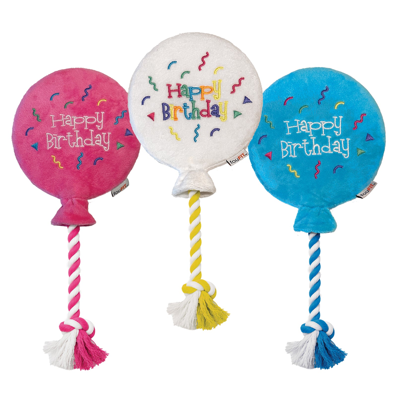 Birthday Balloon Squeakies (14")
