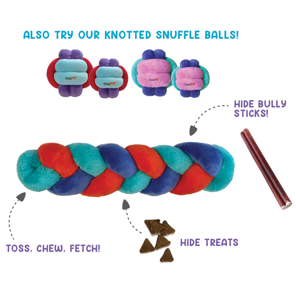 Hide 'n Seek Knotted Snuffle Stick (9-12")