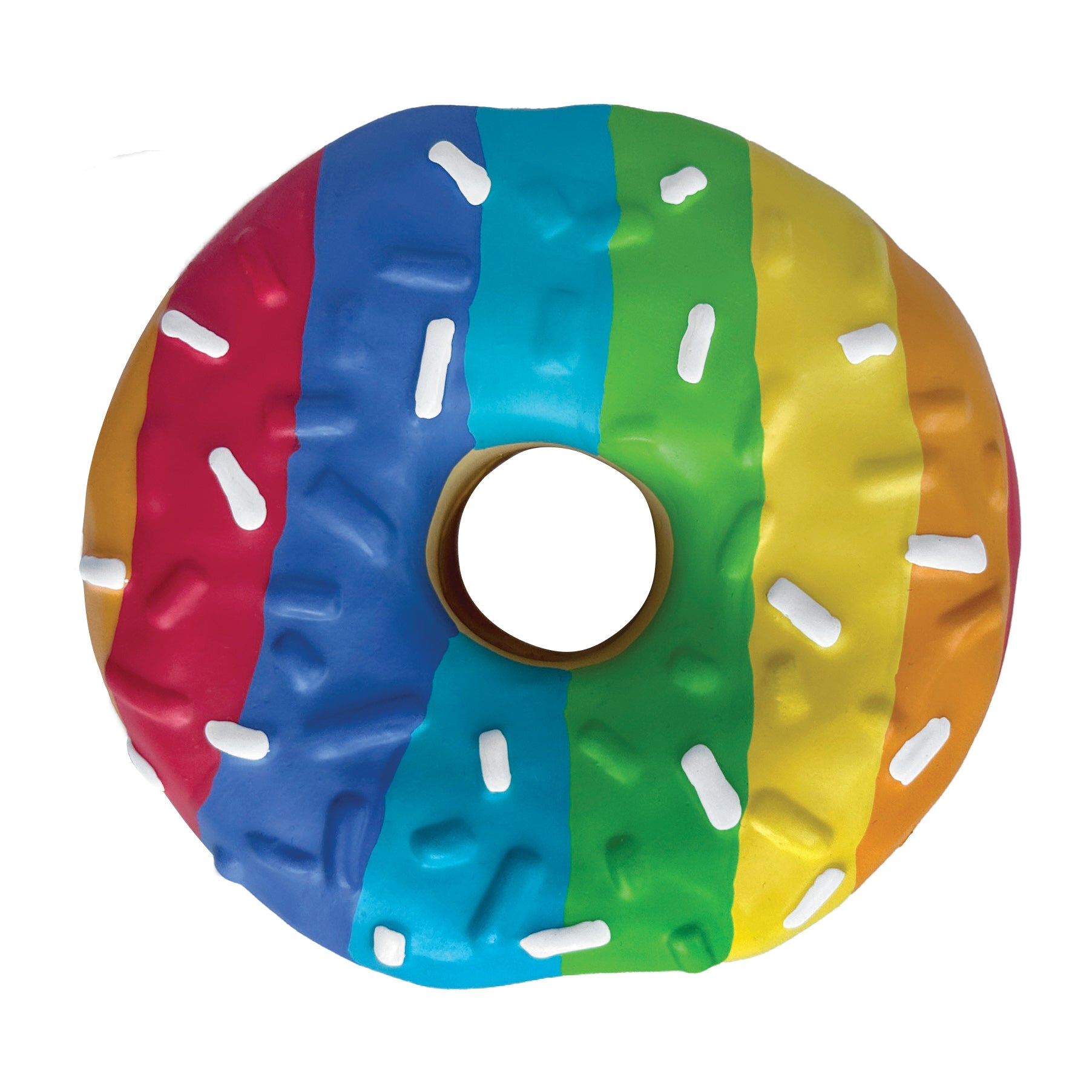 One Love Donut Chew Latex Toy (4")