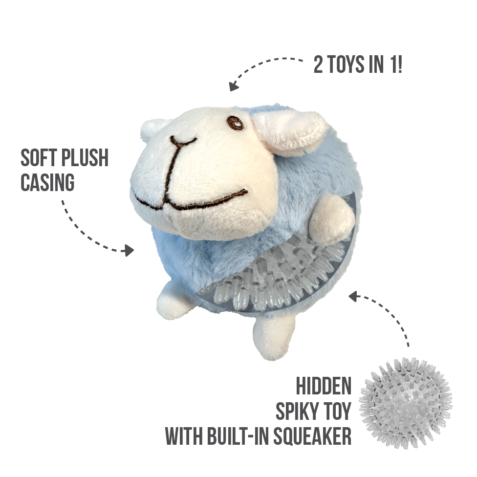 Fuzzy Wuzzy Sheep (3.5-5")
