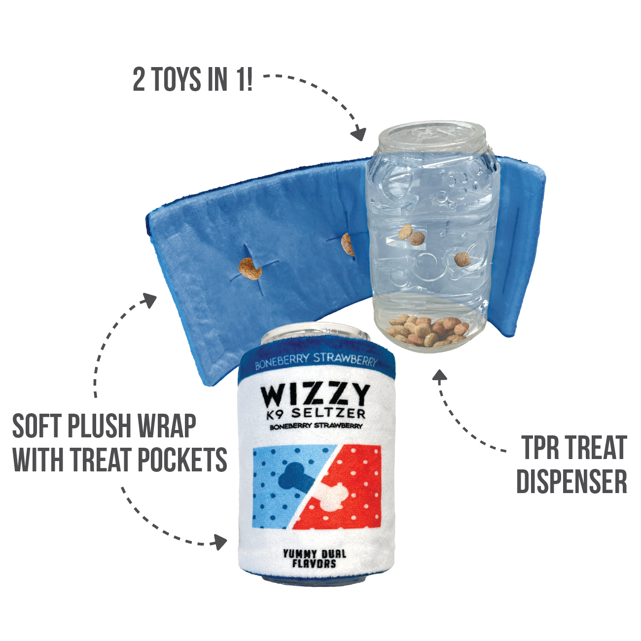 Hide 'n Seek Wizzy Seltzer (5")