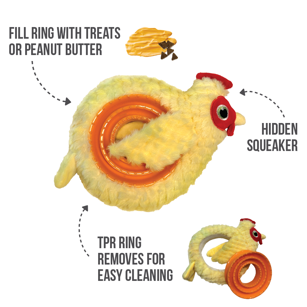 Hide 'n Seek Ring Around the Plushie (9")