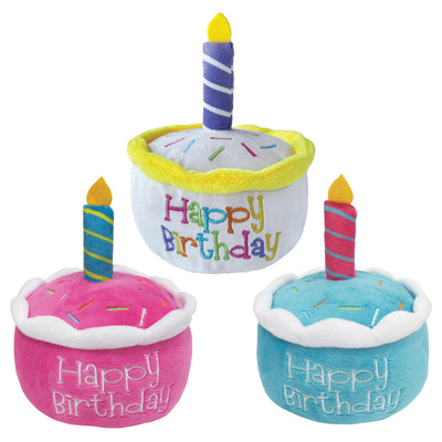 Birthday Cake Plush Toys (6")