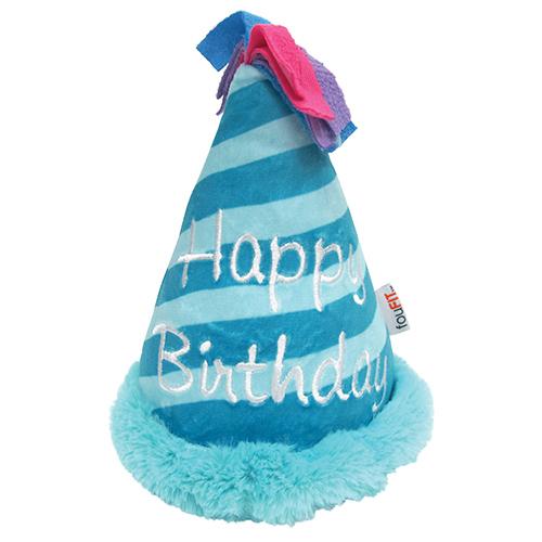 Birthday Hat Crinkle Plush Toys (6")